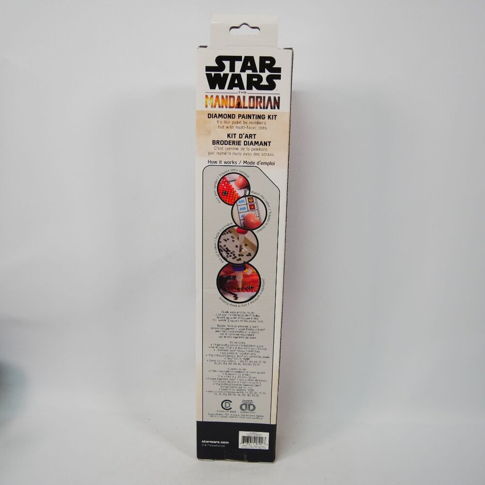 Disney Star Wars The Child/Grogu Mandalorian Diamond Painting Kit NIB - Picture 6 of 8